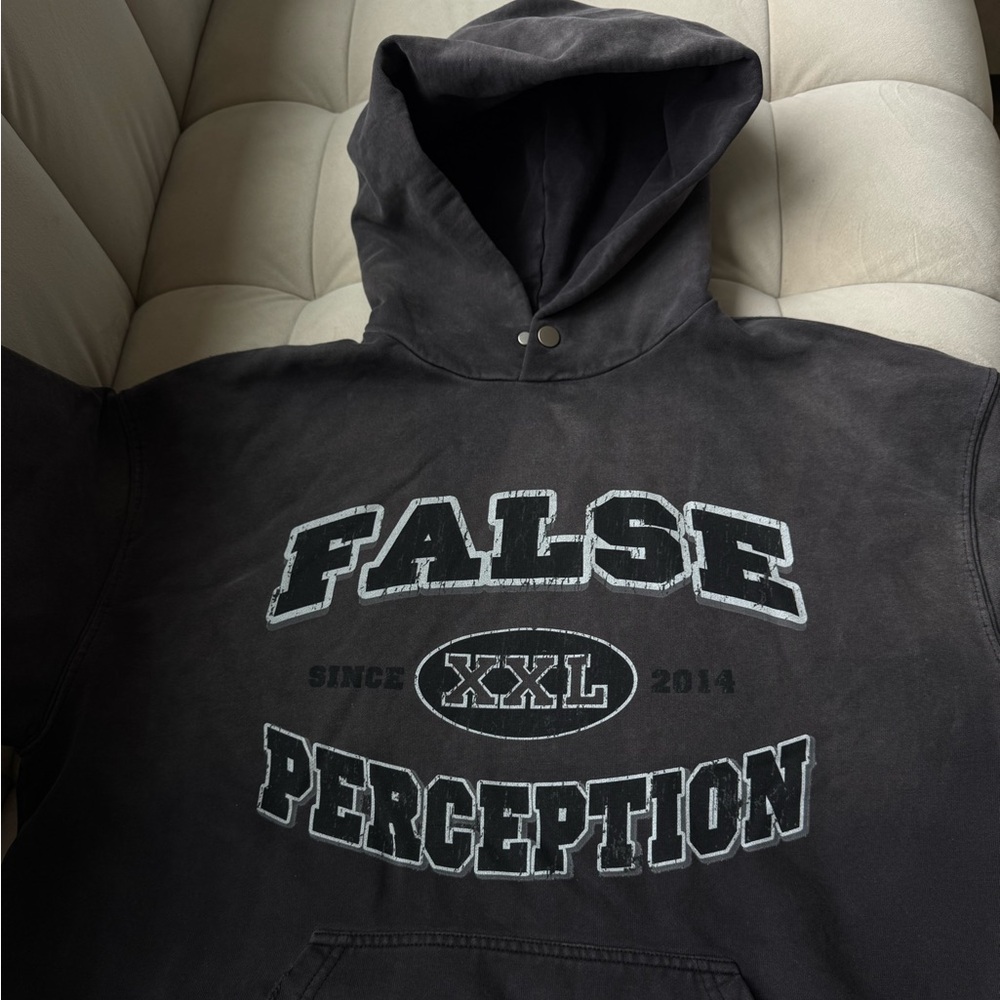 Washed False Perception Hoodie